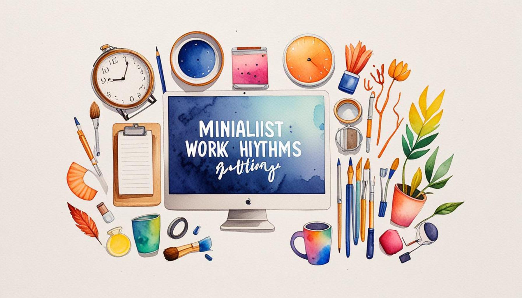 Minimalist Work Rhythms: Adjusting Your Daily Routine to Maximize Productivity