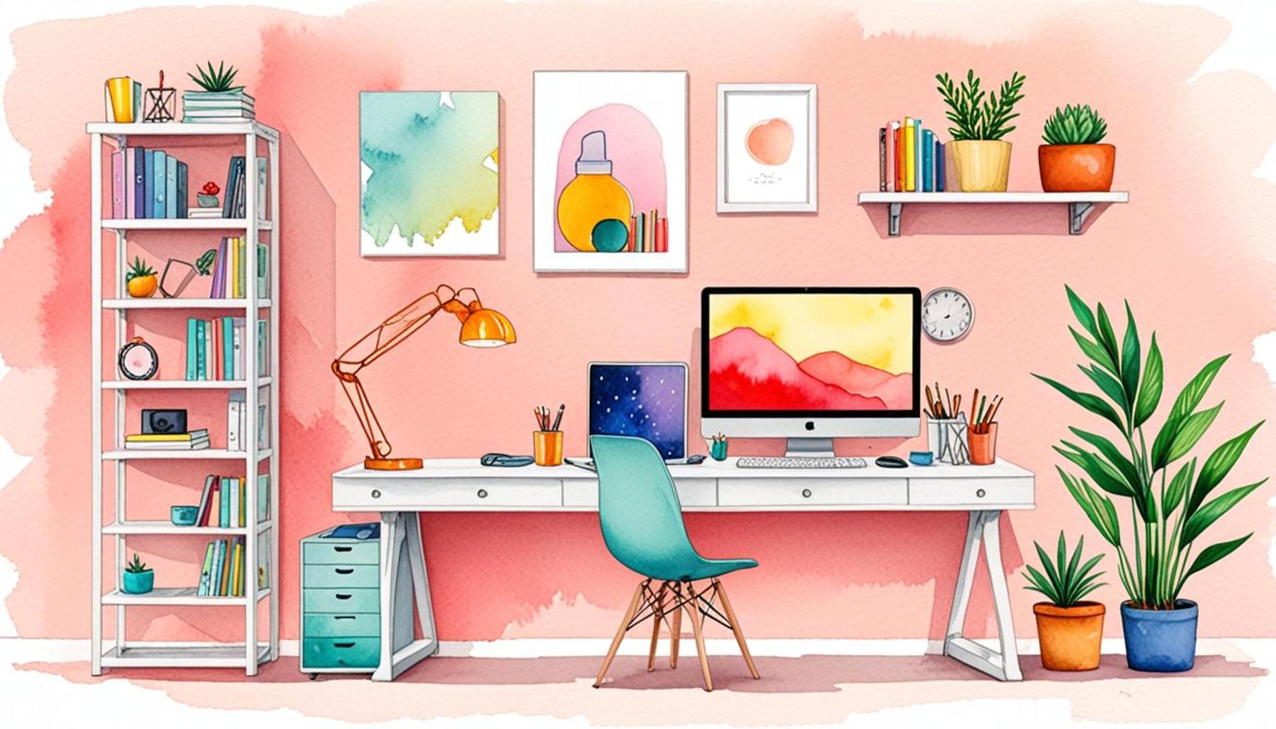 Minimalist Workspaces: How to Create an Efficient Home Office with Few Resources