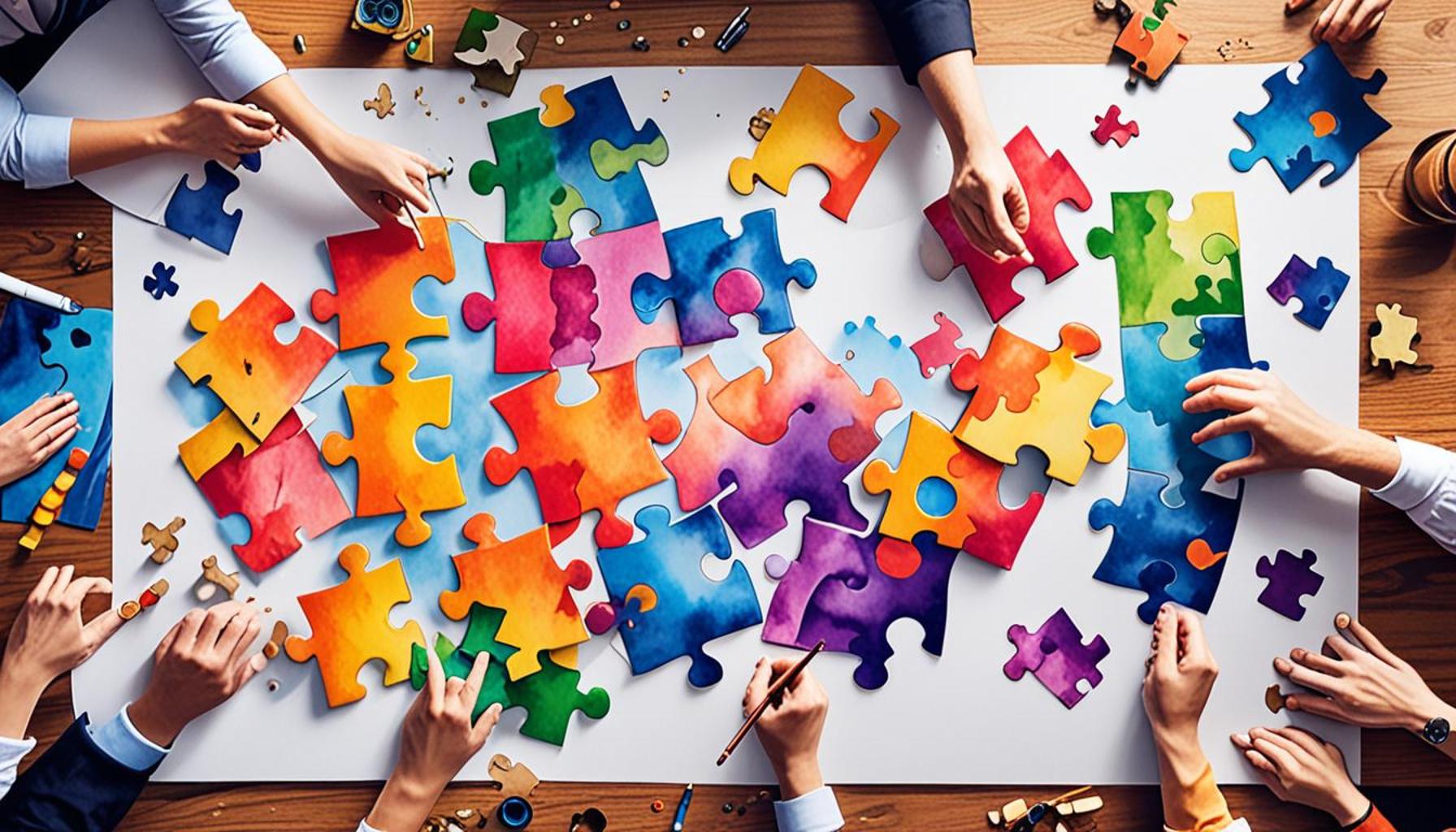 The impact of collaborative puzzles on team building and strategic thinking