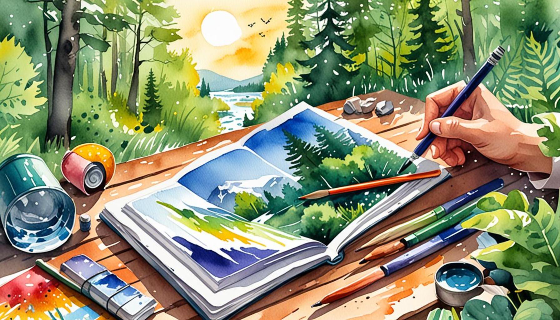 The Power of Nature Boosting Creative Writing Through Outdoors