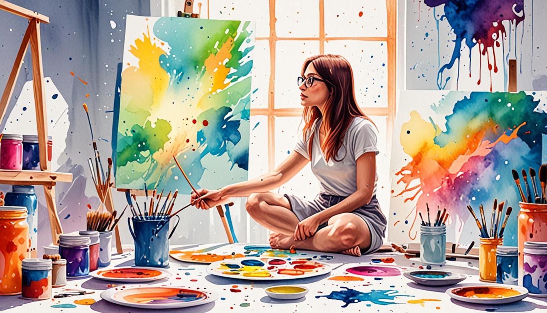 Unlock Creativity Explore Experimental Painting Techniques Today