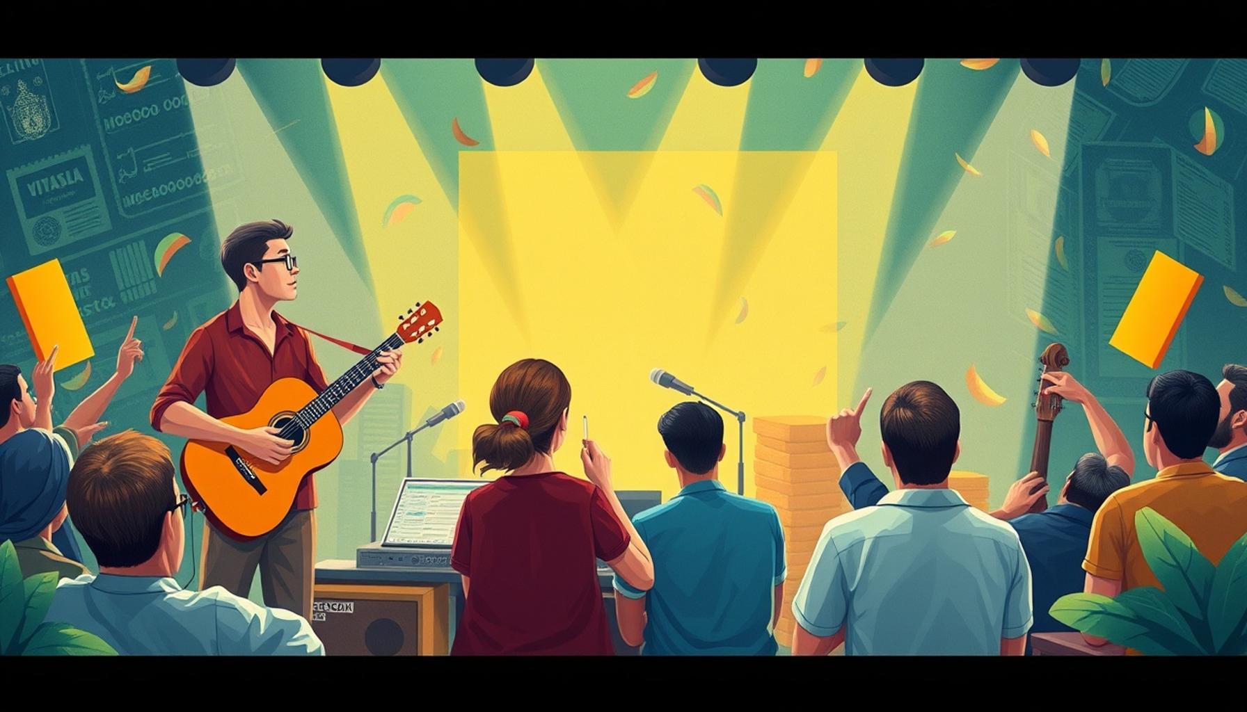 The role of community music groups in promoting creativity and collaboration among participants