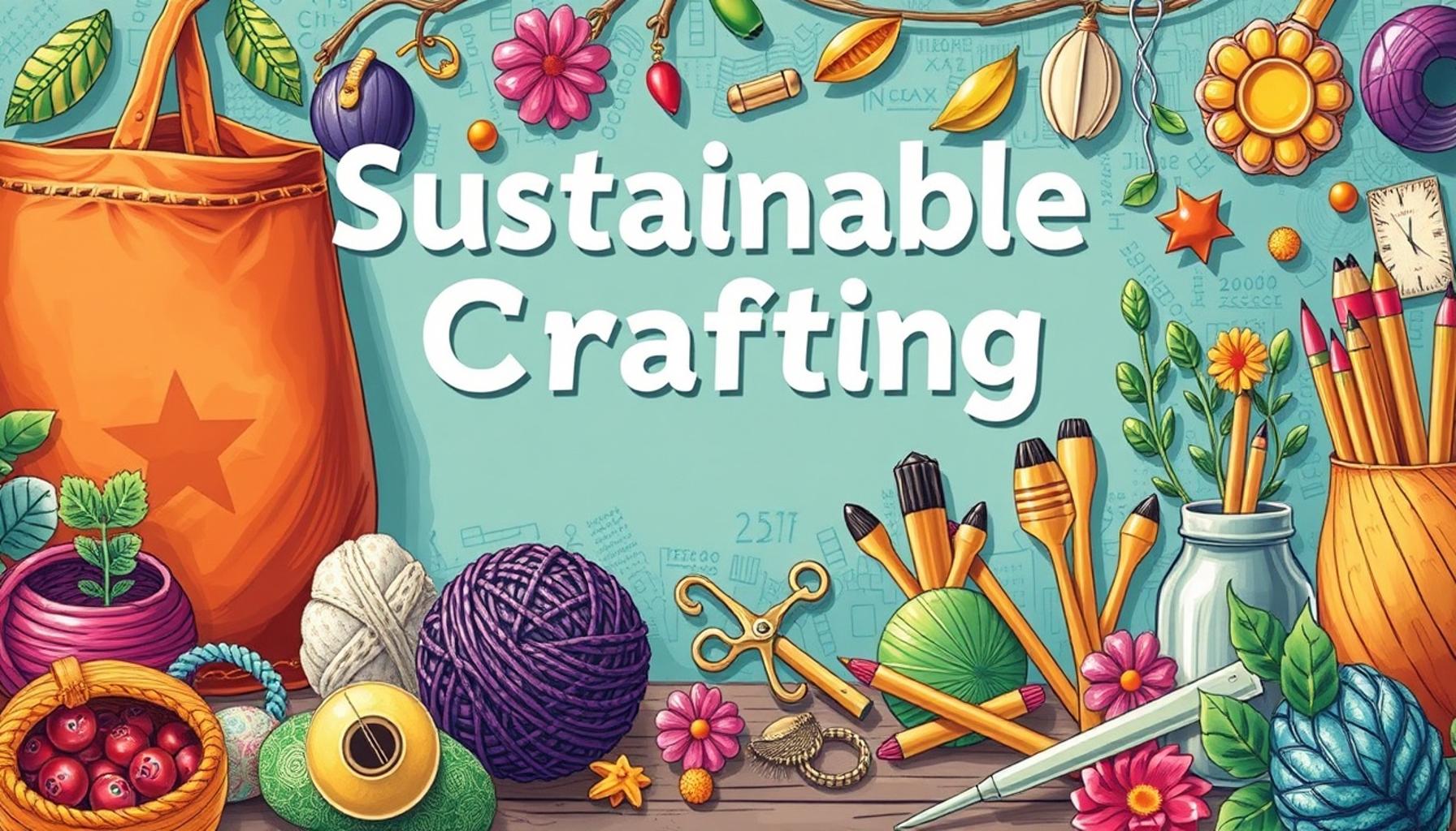 Sustainable Crafting: Eco-Friendly Techniques for Creative Hobbies