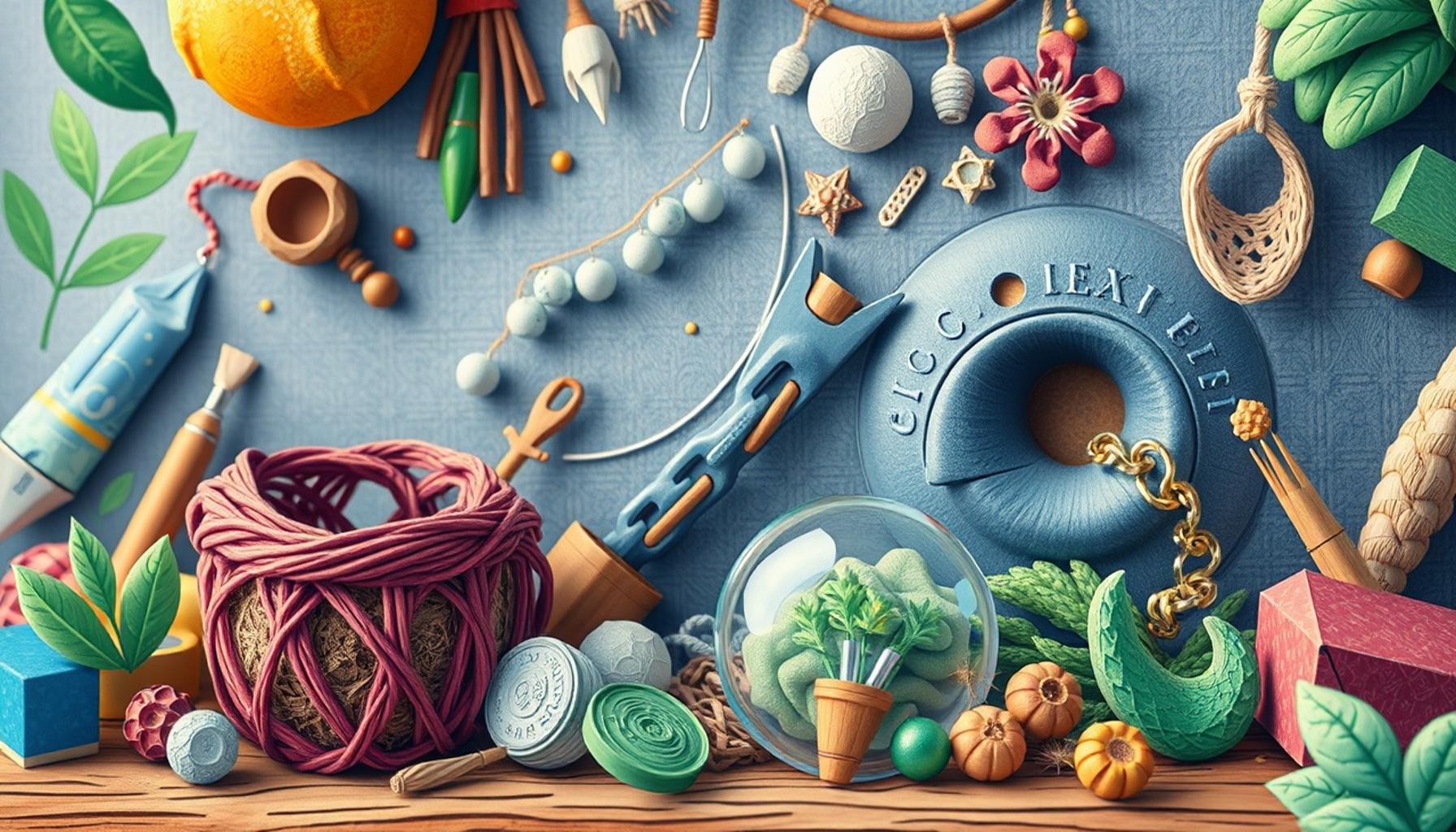 Exploring Sustainable Materials in Crafting: Eco-Friendly Projects