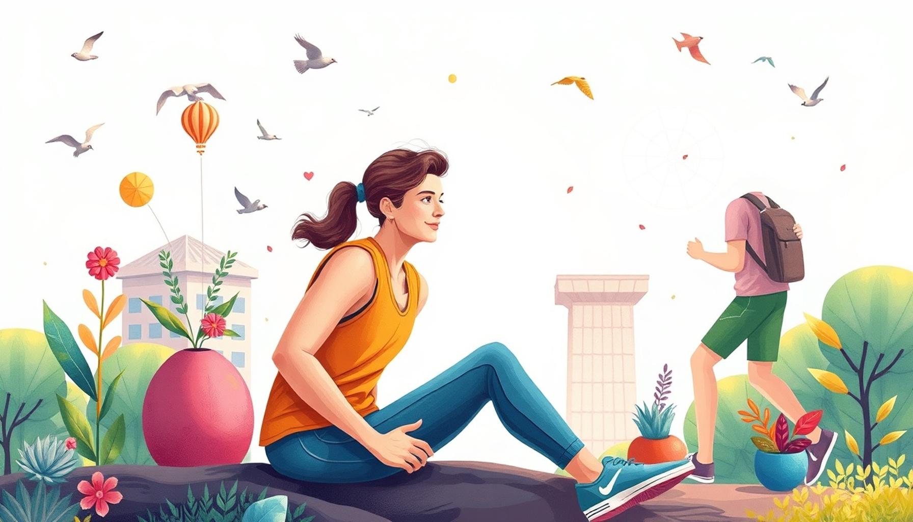 The benefits of exercising outdoors for physical and mental health