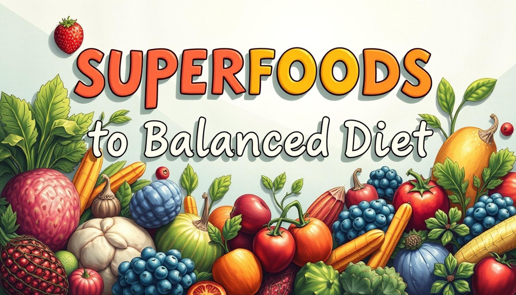 Superfoods for a Balanced Diet: Myths and Realities