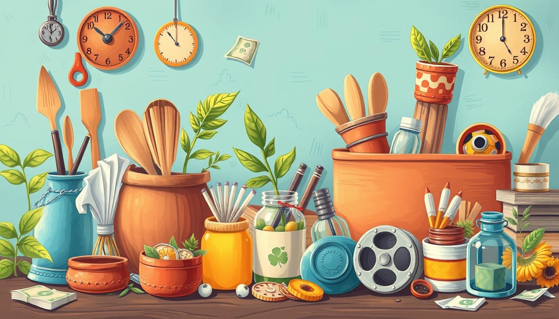 Sustainable DIY: Transforming Recyclable Materials into Craft Projects
