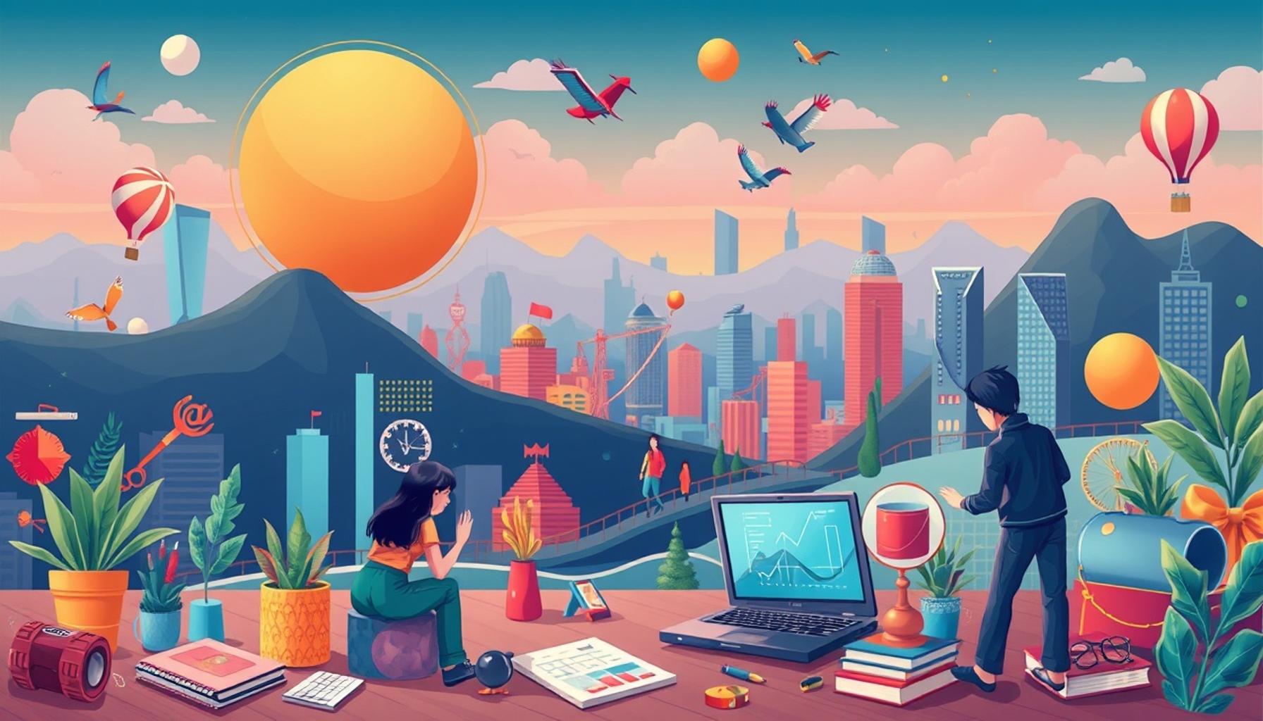 Exploring New Media: The Intersection of Technology and Artistic Expression in Creative Hobbies