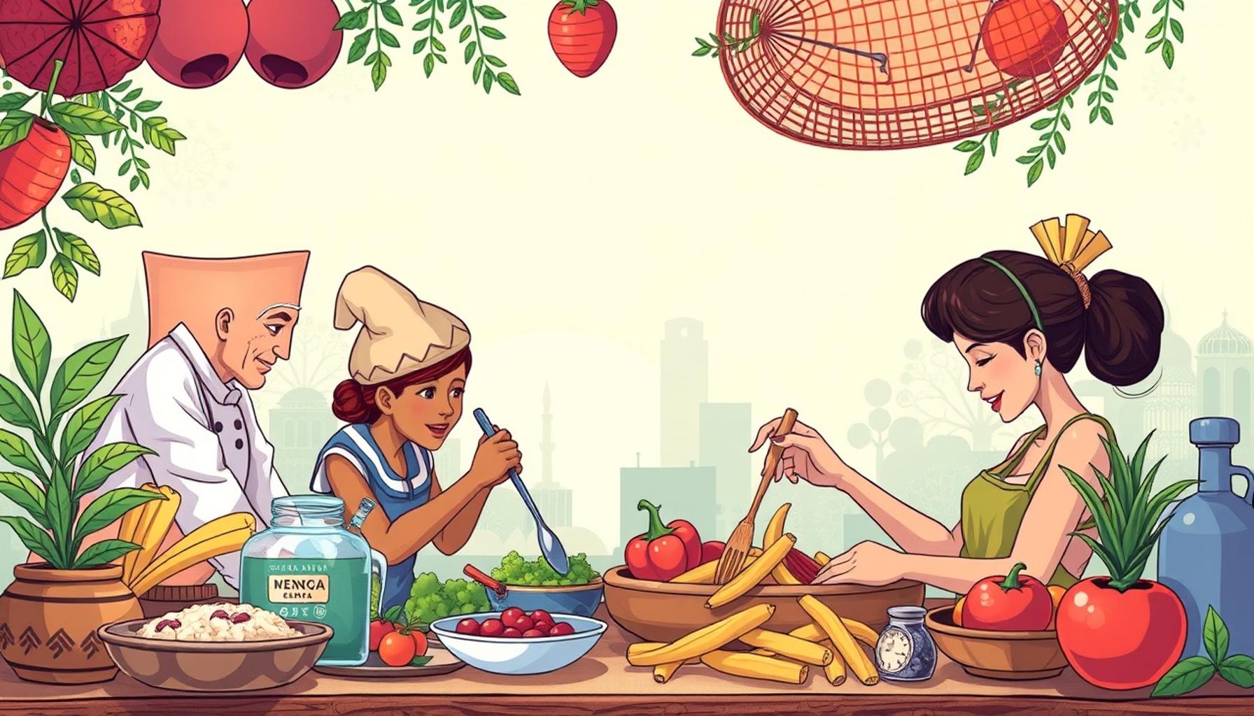 Exploring International Cuisine: Learning New Recipes from Different Cultures