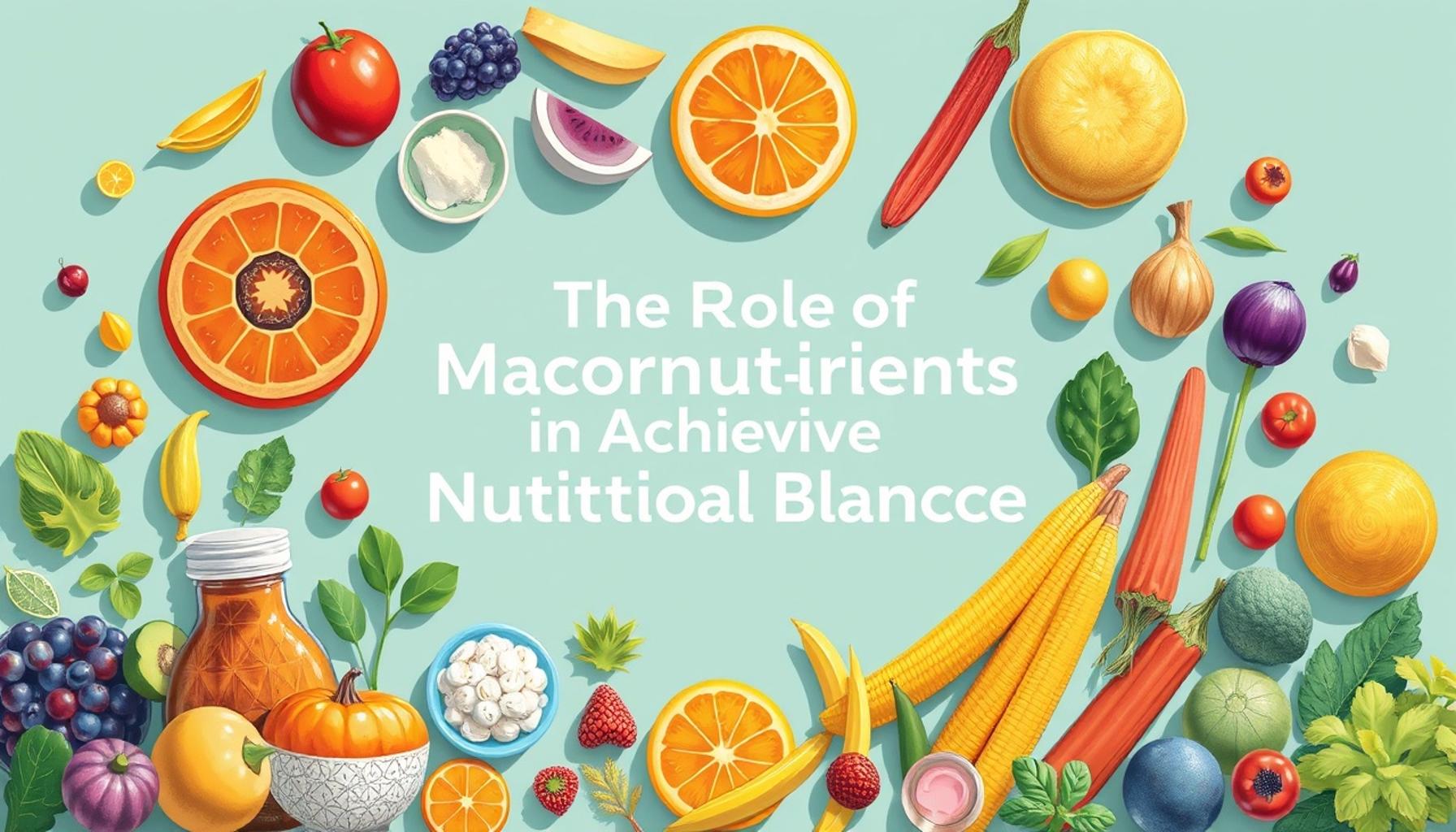 The Role of Macronutrients in Achieving Nutritional Balance